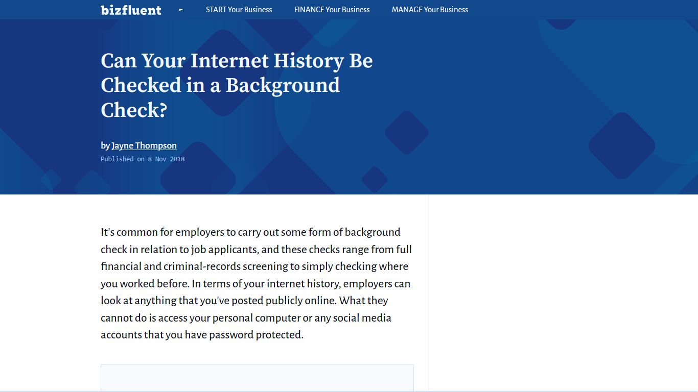 Can Your Internet History Be Checked in a Background Check?